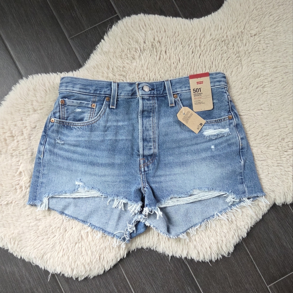 Levi's 501 Jean Shorts sz 32 NWT